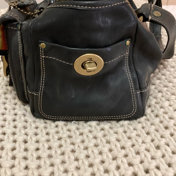 Black Authentic Coach Handbag - Picture 4 of 7